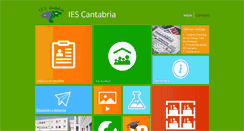 Desktop Screenshot of iescantabria.com